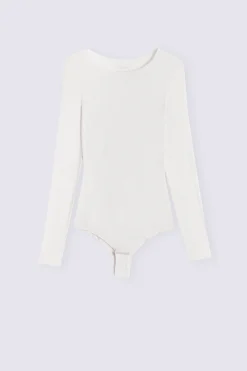 Body a Manica Lunga in Modal Cashmere Ultralight