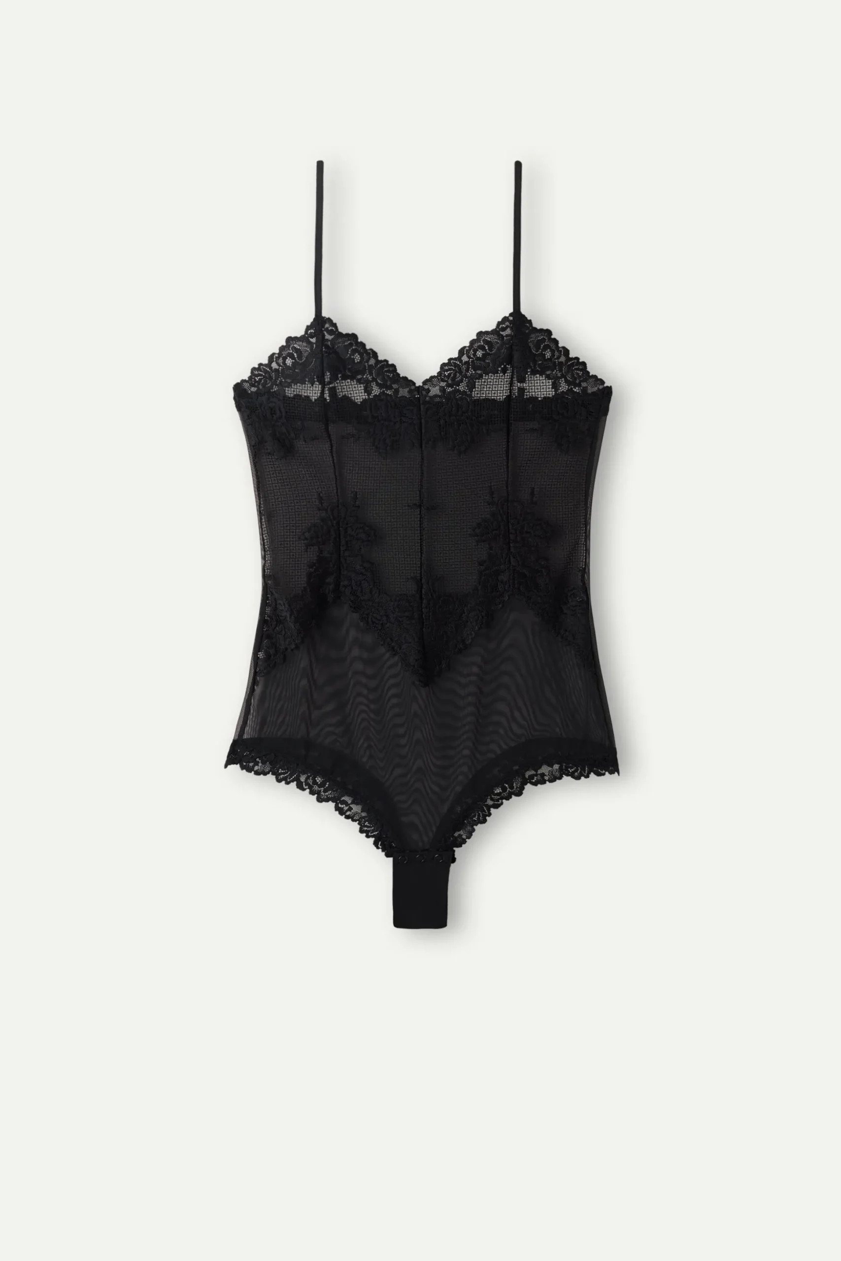 Body in Tulle e Pizzo Pretty Flowers