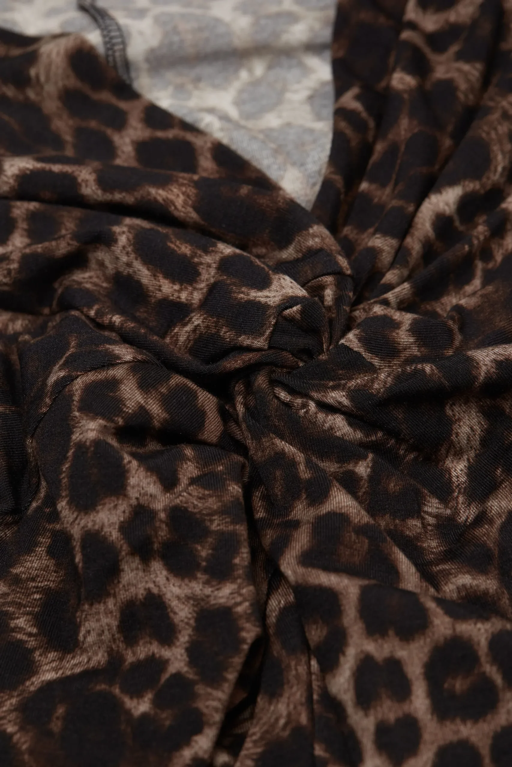 Body Manica Lunga Modal Luxurious Leopard