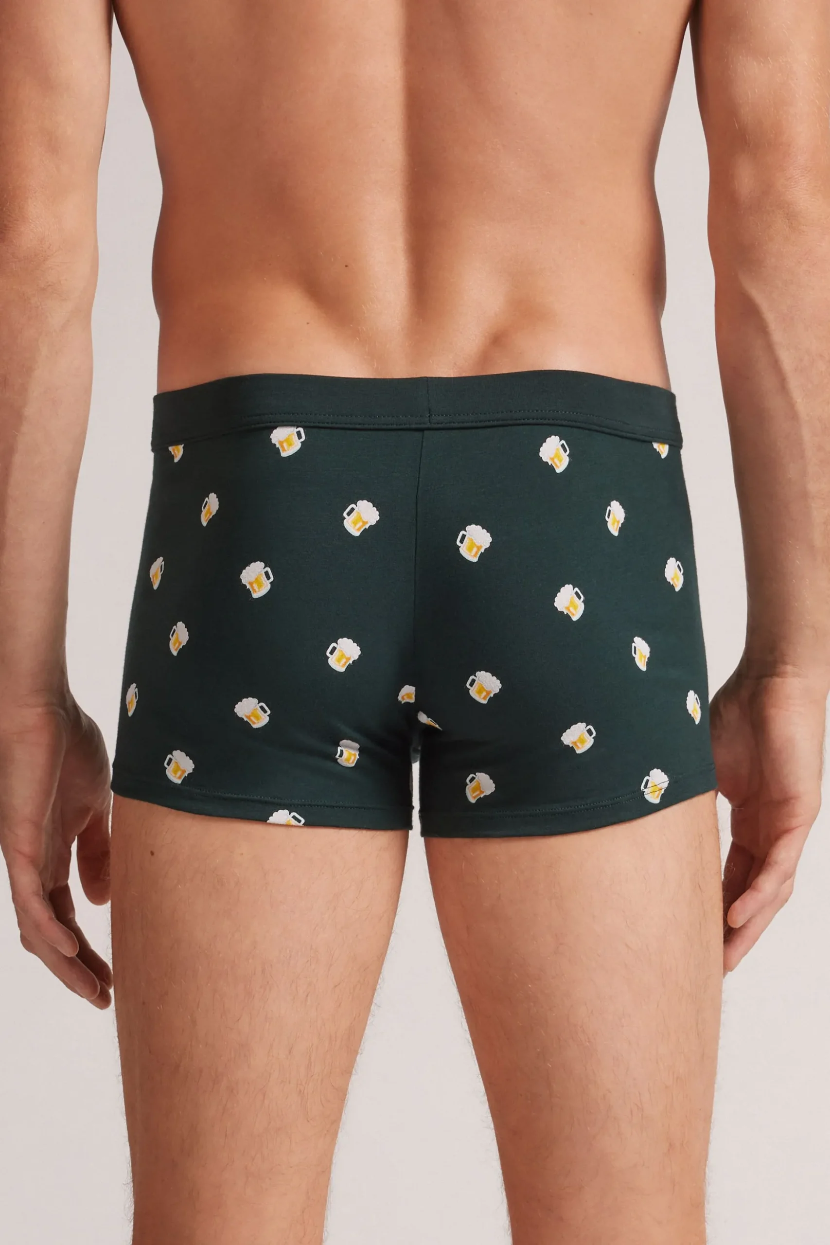 Boxer Cotone Stampa Birre