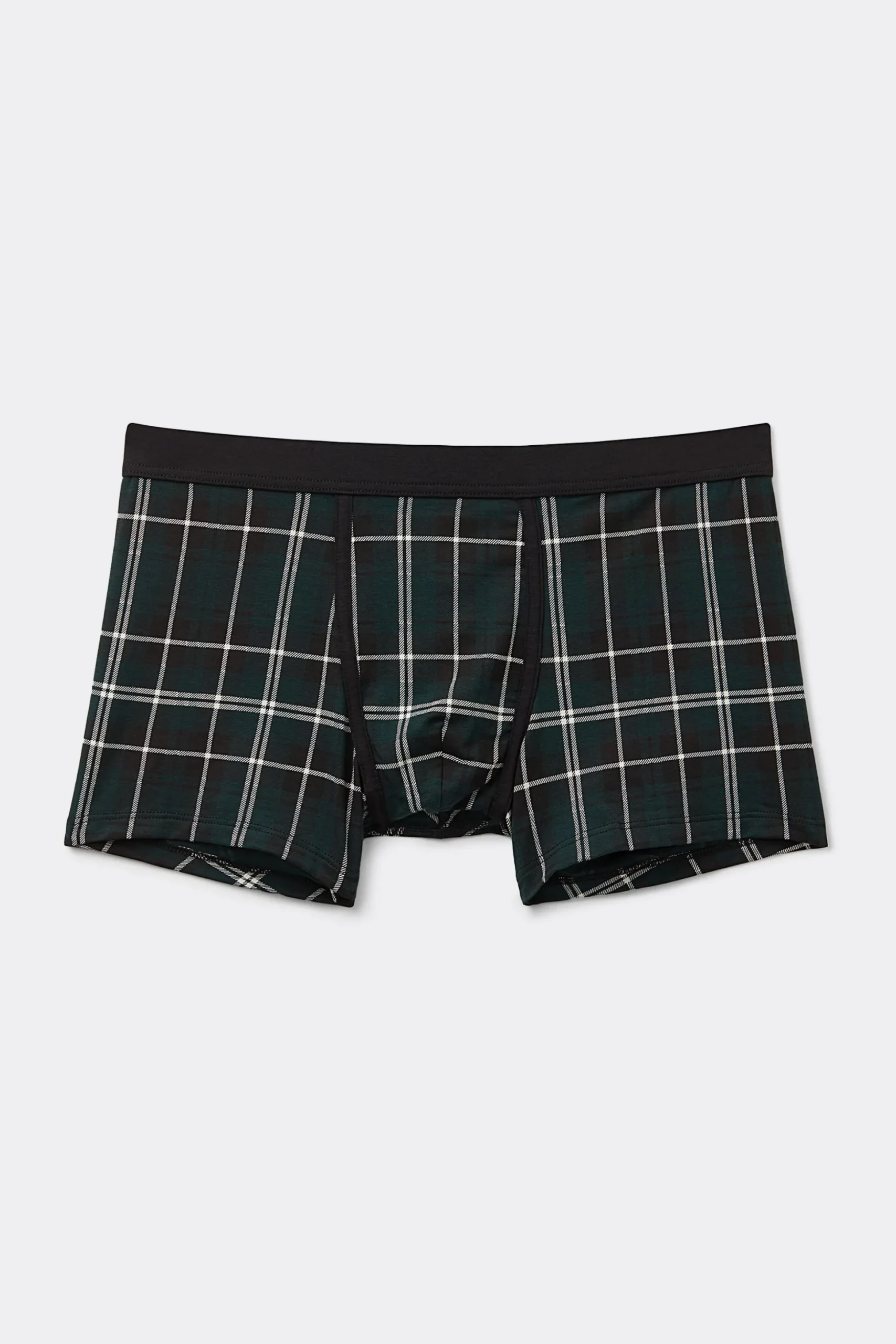 Boxer Cotone Stampa Check