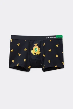 Boxer Cotone Stampa Dollari