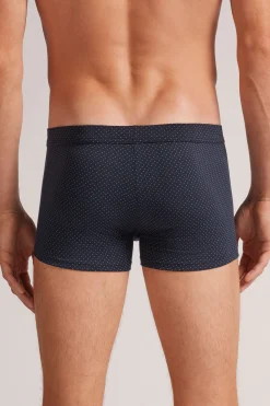 Boxer Cotone Stampa Pois