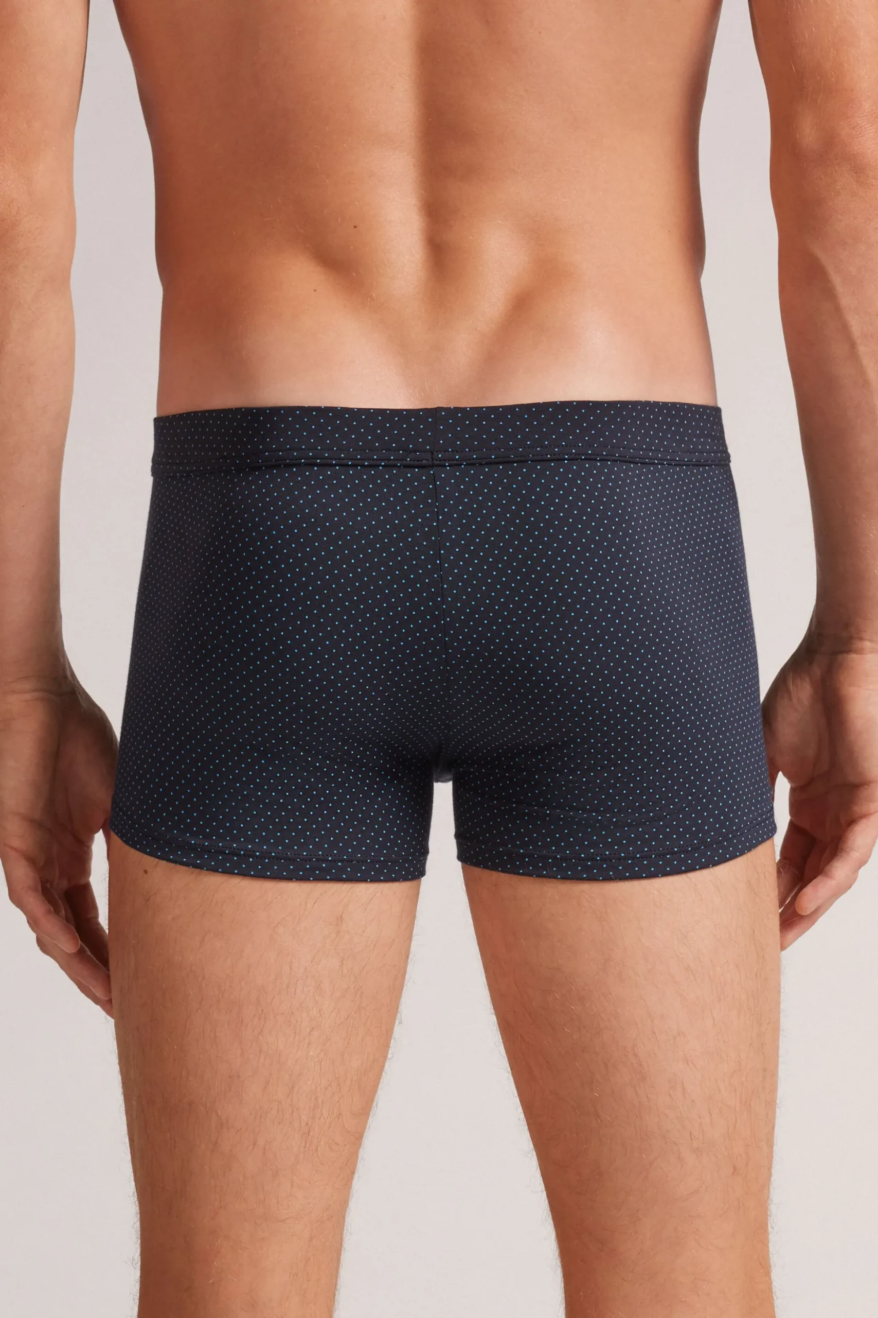 Boxer Cotone Stampa Pois