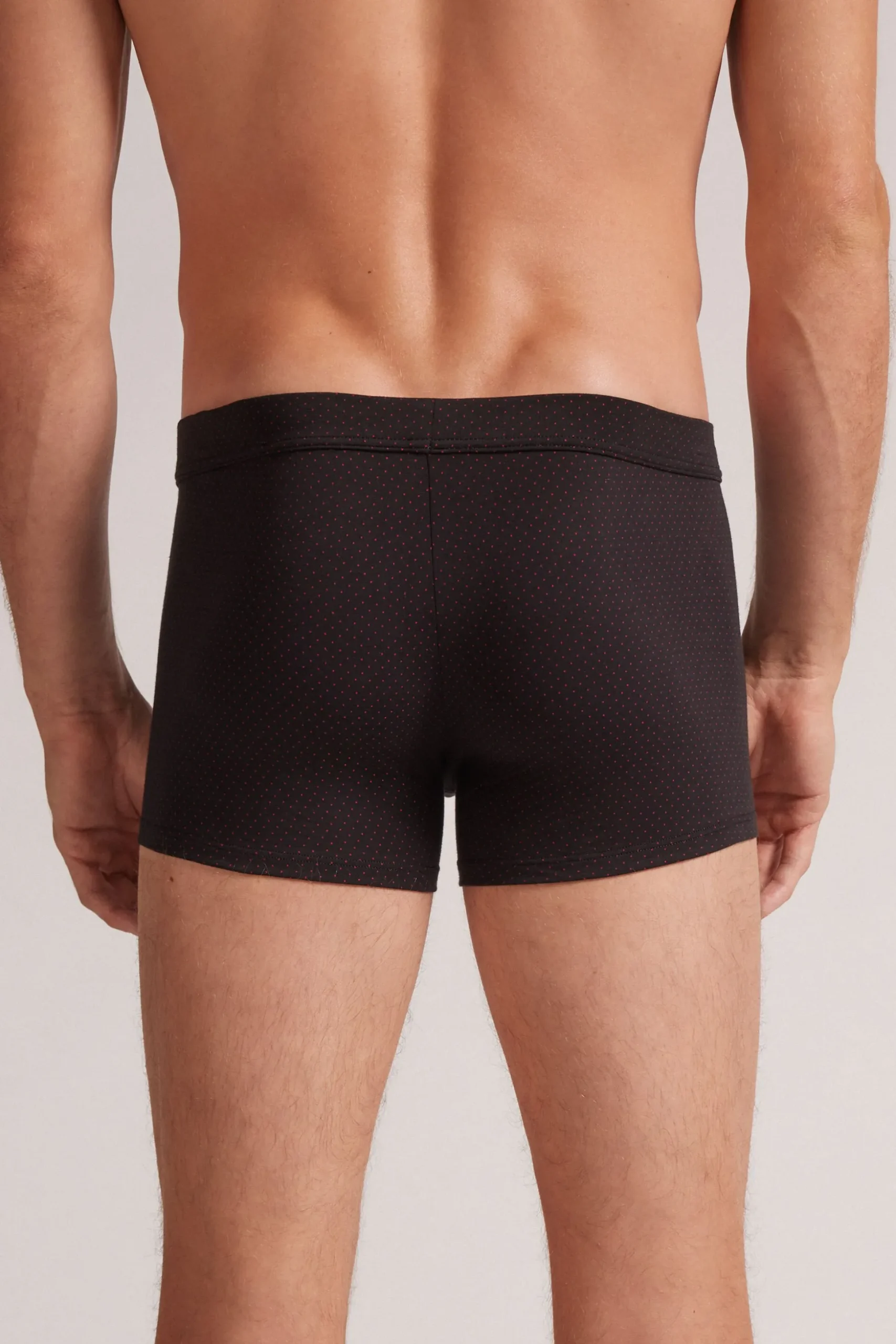 Boxer Cotone Stampa Pois