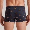 Boxer Cotone Stampa Volpi