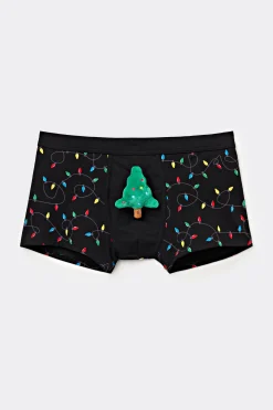 Boxer Cotone Superior Christmas Lights