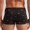Boxer Cotone Superior Stampa Bassotto
