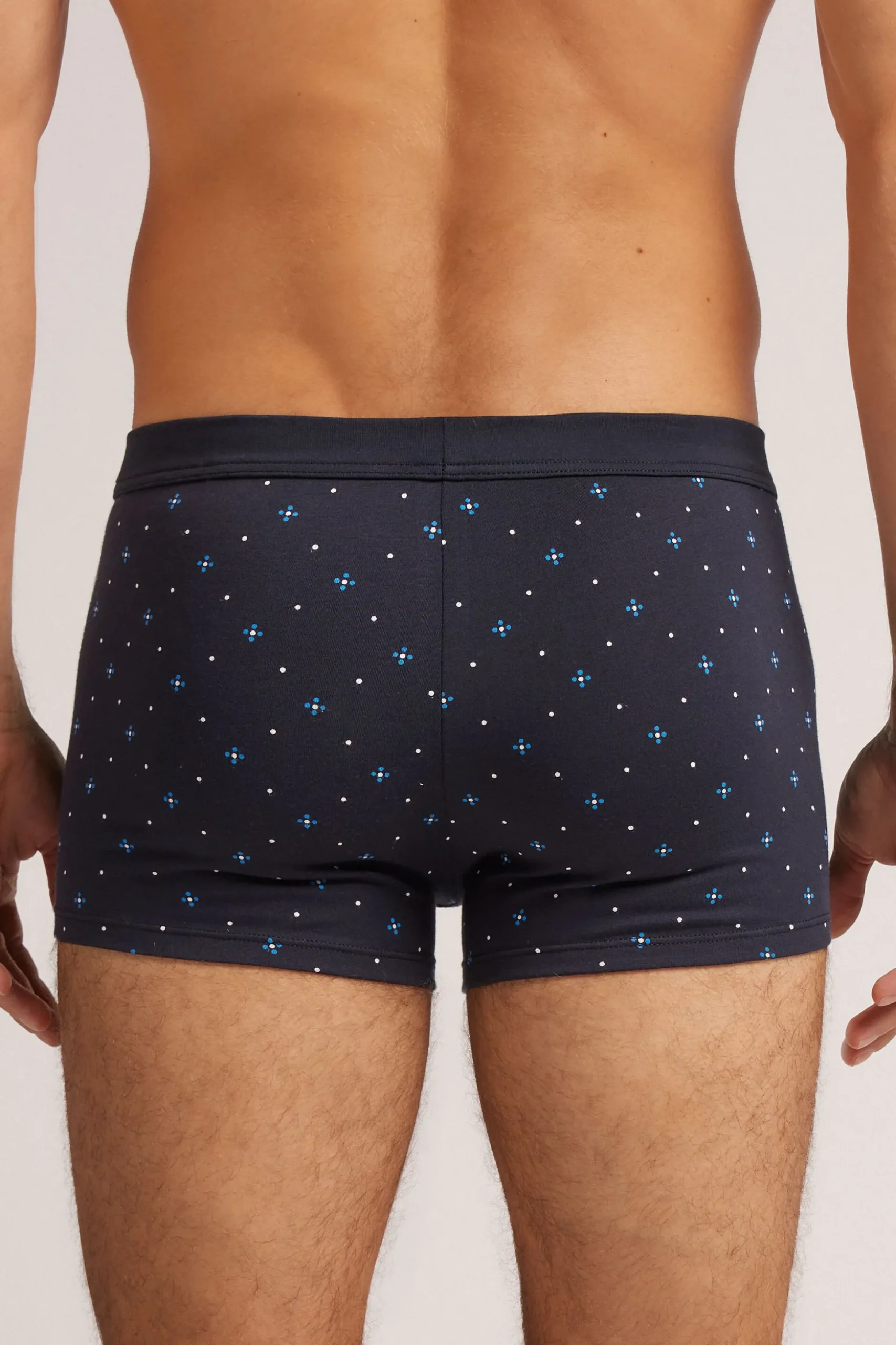 Boxer Cotone Superior Stampa Micro Fiore