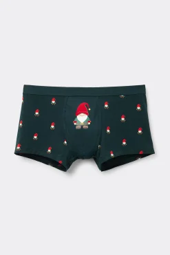 Boxer Cotone Superior Stampa Gnomo