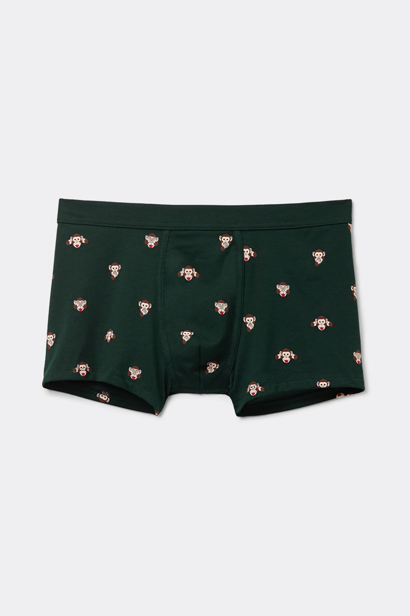 Boxer Cotone Superior Stampa Scimmie