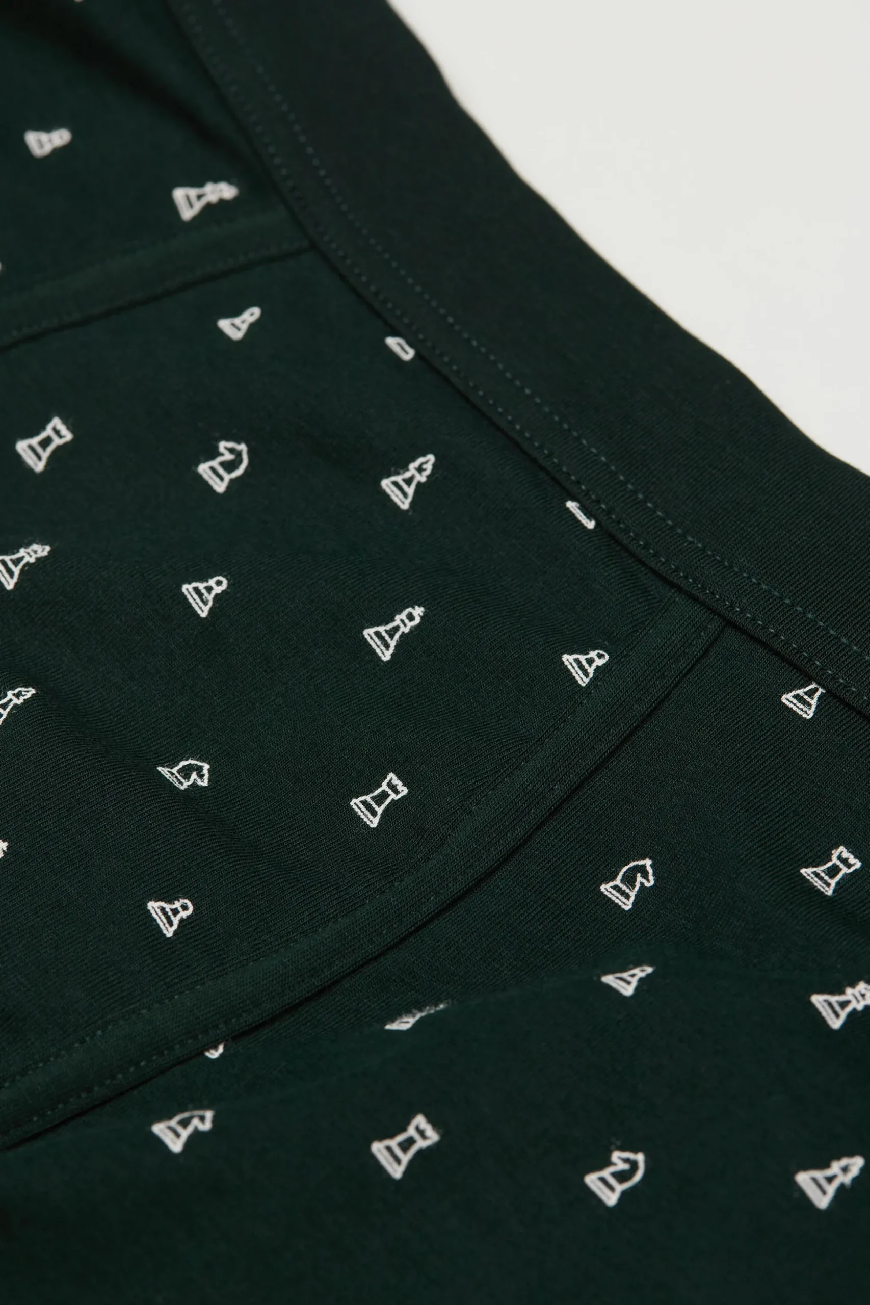 Boxer Cotone Superior Stampa Scacchi