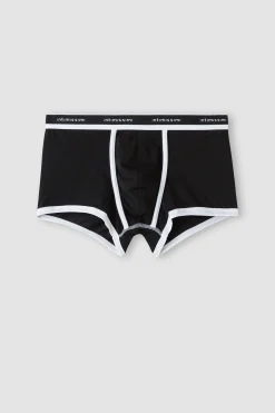Boxer in Cotone Natural Fresh con Logo