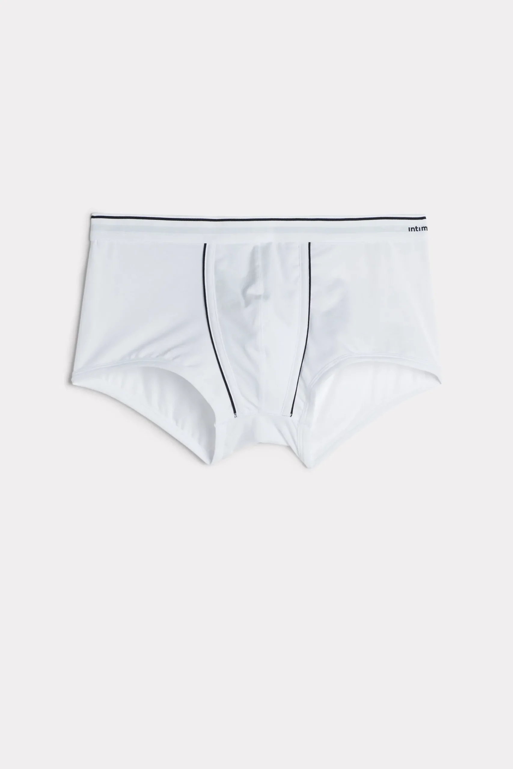 Boxer in Cotone Superior con Elastico a Vista