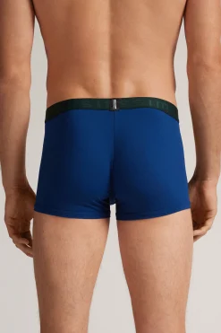 Boxer in Microfibra con Logo