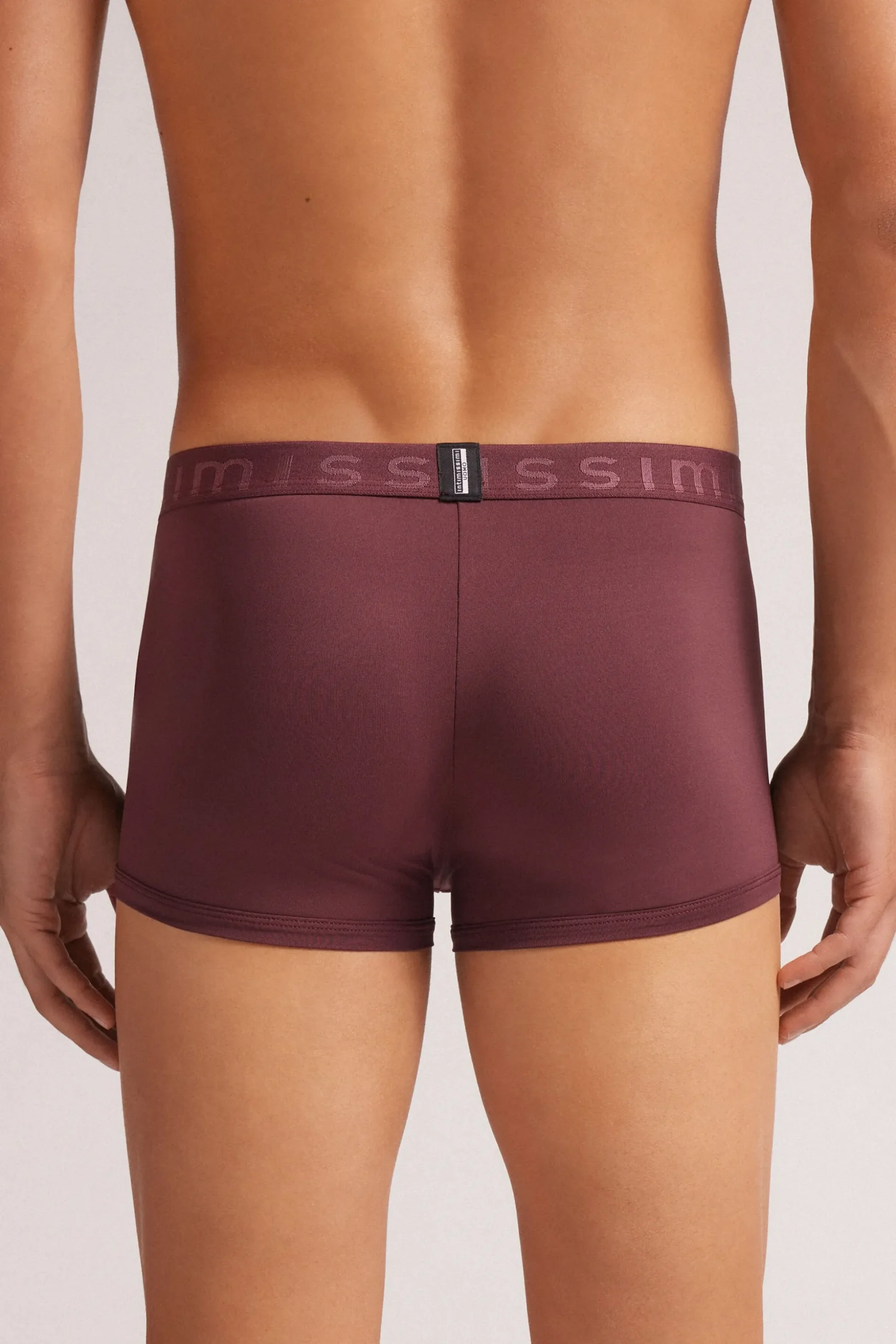 Boxer in Microfibra con Logo
