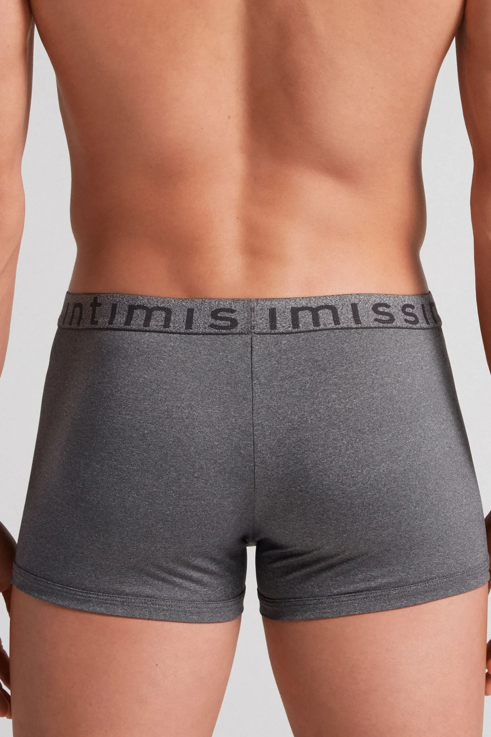Boxer in Microfibra con Logo
