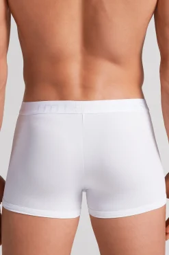Boxer in Microfibra con Logo