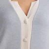 Camicia da Notte Aperta Davanti in Modal con Lana Cold Winter Night