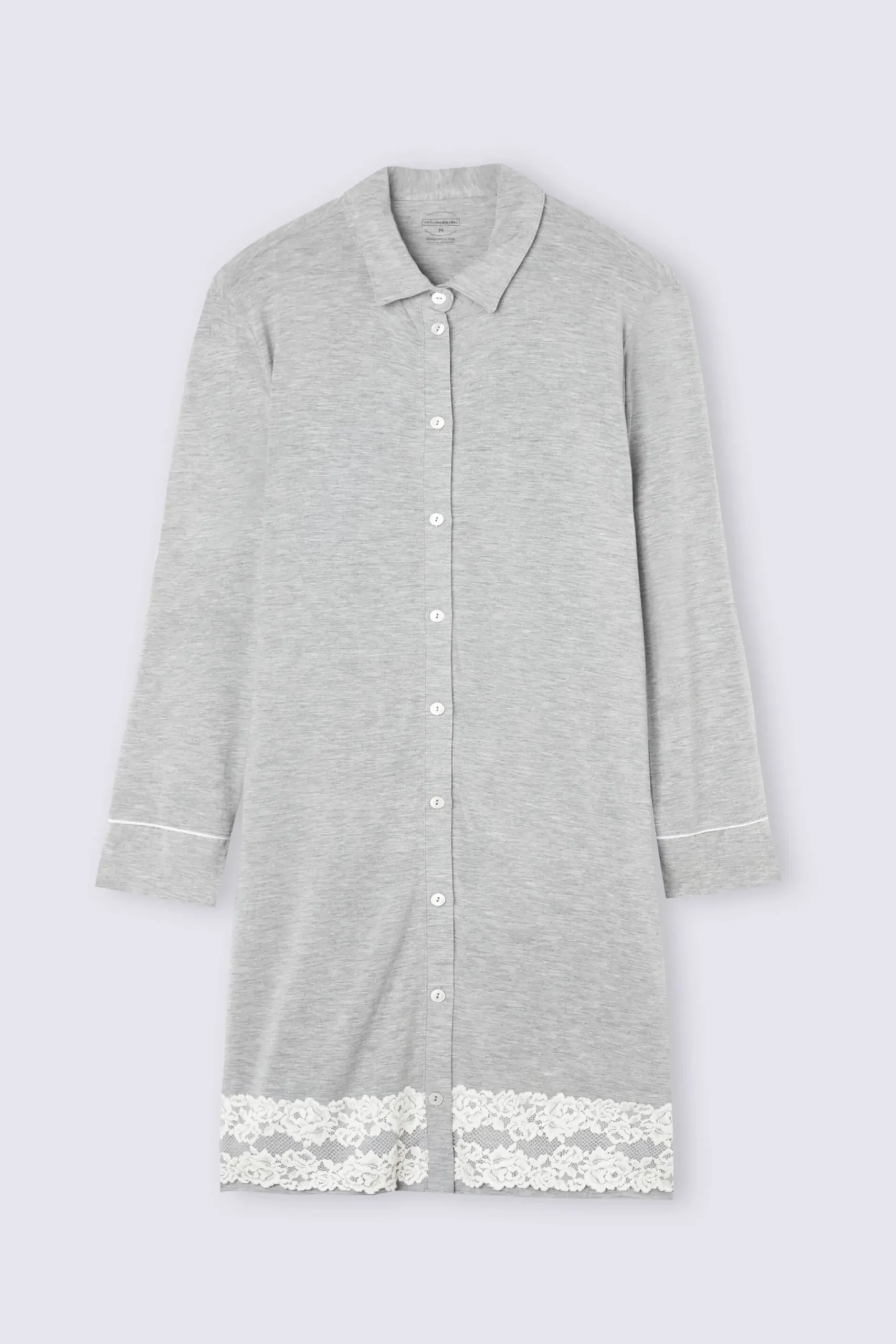 Camicia da Notte Aperta Davanti Pretty Flower