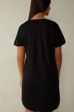 Camicia da Notte in Cotone Ultrafresh