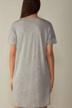 Camicia da Notte in Cotone Ultrafresh