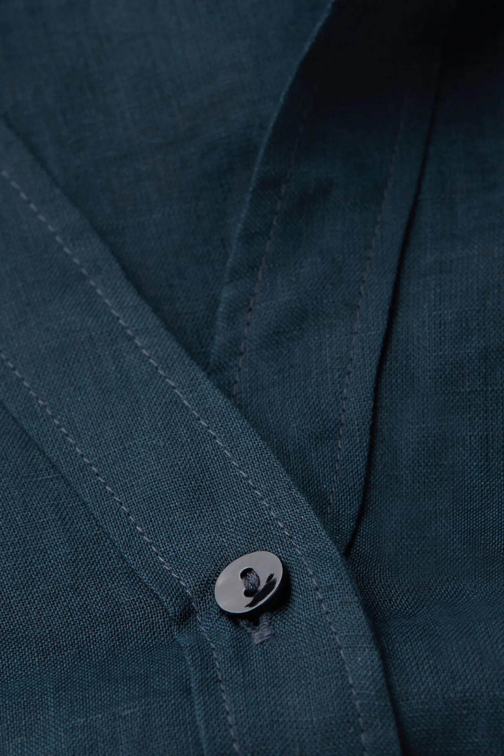 Camicia Manica Corta in Tela di Lino
