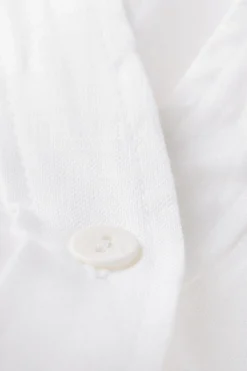 Camicia Manica Corta in Tela di Lino