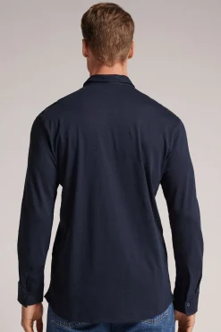 Camicia Manica Lunga in Cotone Fiammato