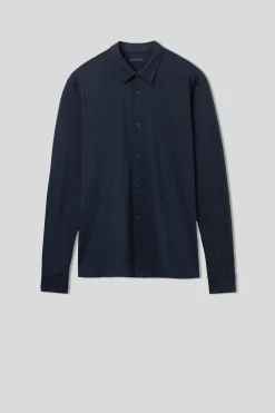 Camicia Manica Lunga in Cotone Fiammato