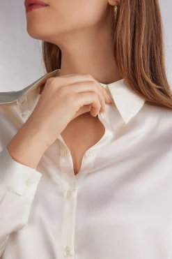 Camicia Manica Lunga in Seta