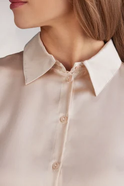 Camicia Manica Lunga in Seta