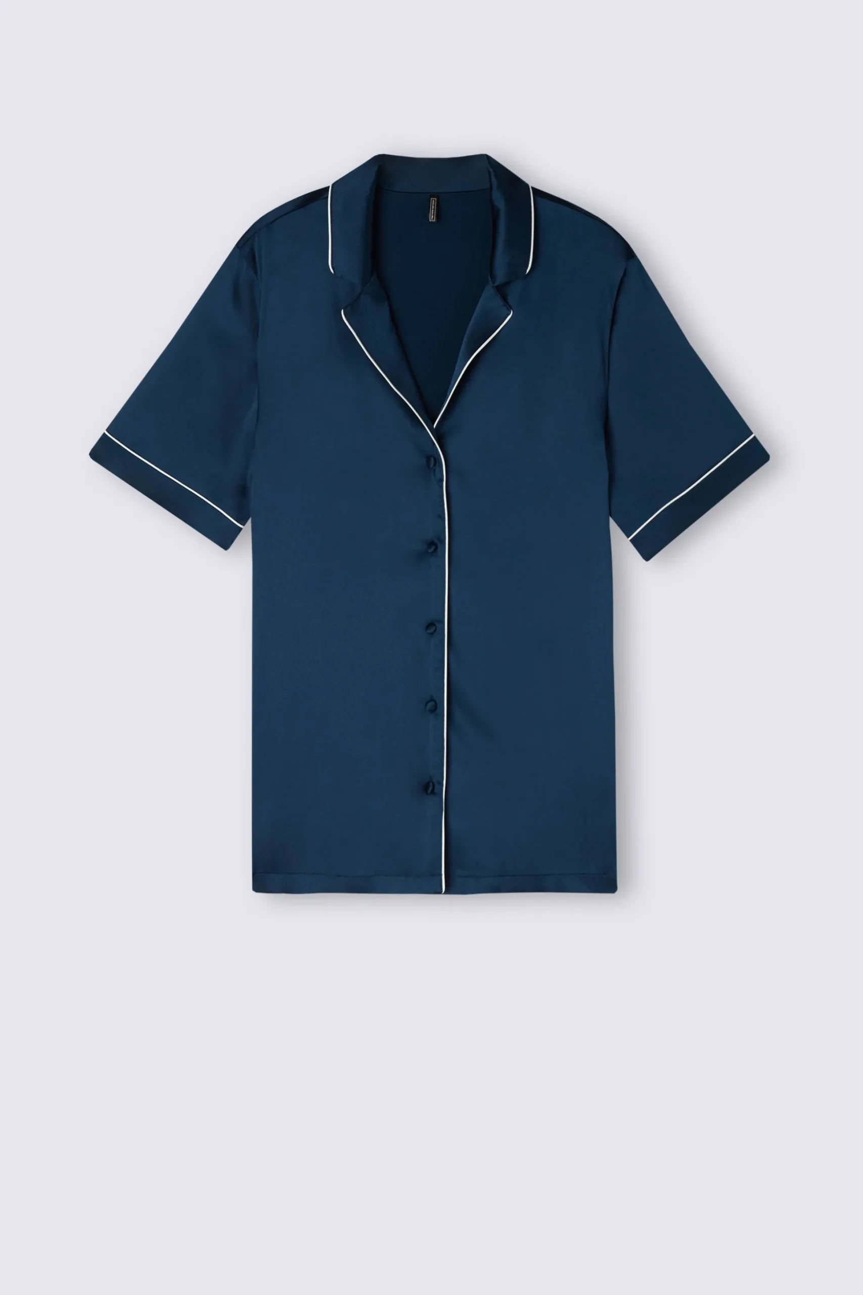 Camicia Maniche Corte in Seta Taglio Uomo