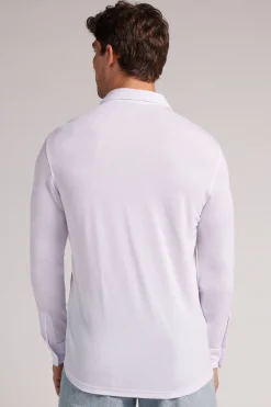 Camicia Piquet in Soft Silk