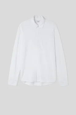 Camicia Piquet in Soft Silk