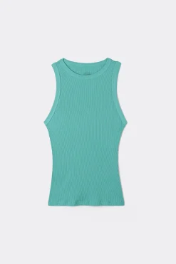 Canotta a Costine in Cotone Superior