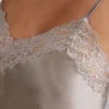 Canotta in Seta e Pizzo