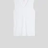 Canotta Scollo a V in Cotone Superior Extrafine