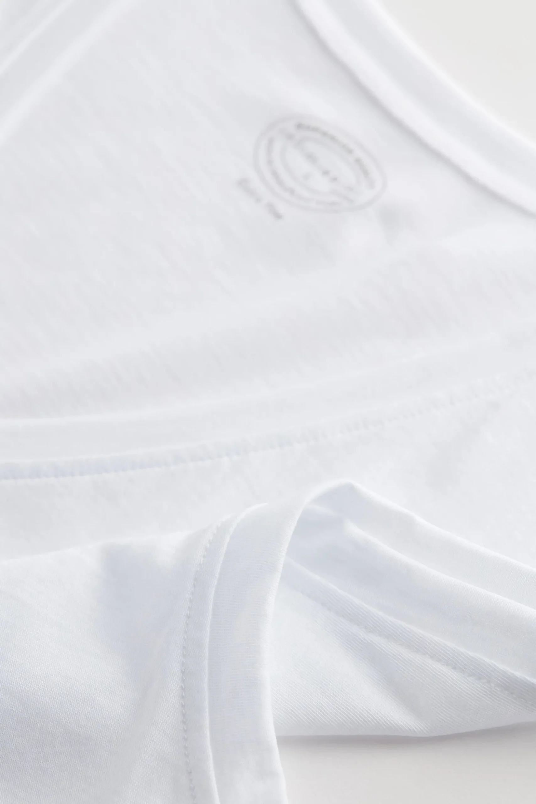 Canotta Scollo a V in Cotone Superior Extrafine