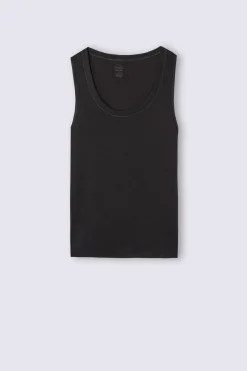 Canotta Spallina Larga Wool & Cotton