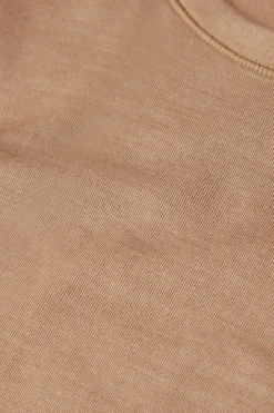 Canotta Spallina Larga Wool & Cotton