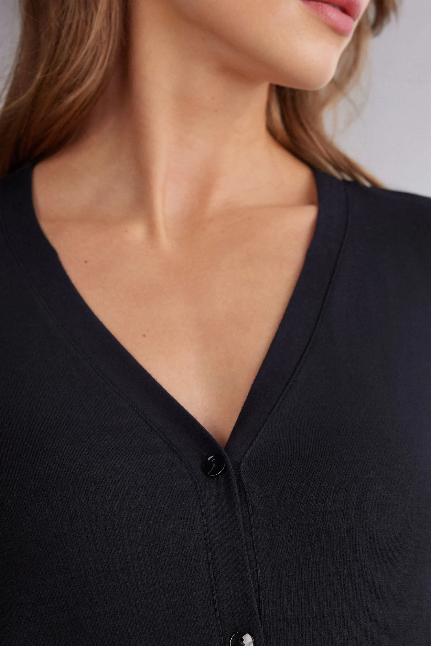 Cardigan Modal con Cashmere Light