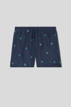 Costume Boxer Mare Ricamo Tartarughe