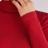 Dolcevita Lana e Seta Manica Lunga con Collo Alto