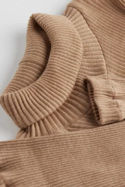 Dolcevita Lana e Seta Manica Lunga con Collo Alto