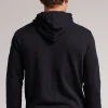 Felpa Aperta in Cotone con Zip e Cappuccio