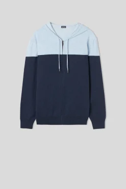 Felpa in Maglia con Zip