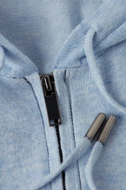 Felpa in Maglia con Zip