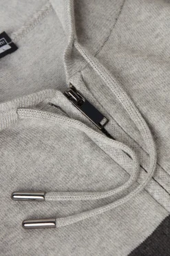 Felpa in Maglia con Zip