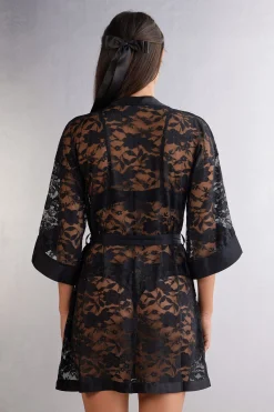 Kimono Pizzo e Raso The Art of Romance